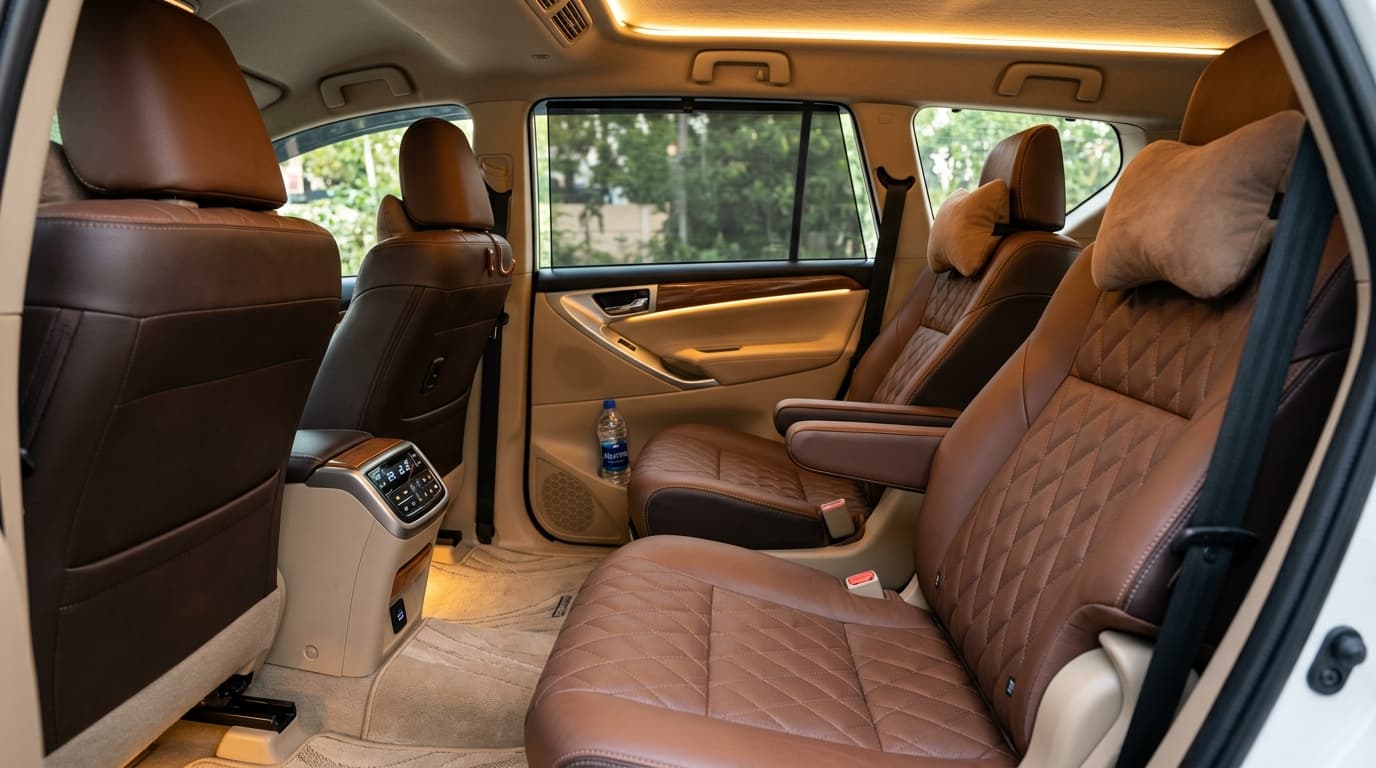 Parnav Travels Clean & Luxurious Interior